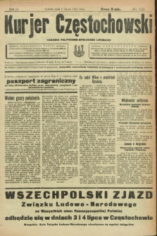 Kurjer Częstochowski : dziennik polityczno-społeczno literacki. R.3, № 121 (2 lipca 1921)