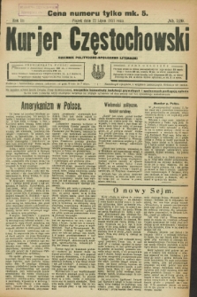 Kurjer Częstochowski : dziennik polityczno-społeczno literacki. R.3, № 129 (22 lipca 1921)