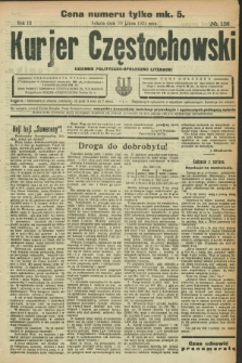 Kurjer Częstochowski : dziennik polityczno-społeczno literacki. R.3, № 136 (30 lipca 1921)