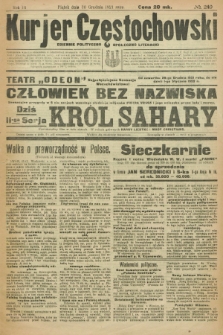 Kurjer Częstochowski : dziennik polityczno-społeczno literacki. R.3, № 240 (30 grudnia 1921)