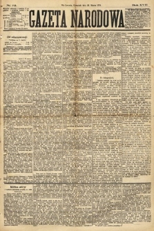 Gazeta Narodowa. 1878, nr 72