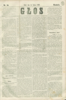 Głos. 1861, nr 34 (10 lutego)