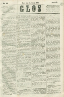 Głos. 1861, nr 86 (14 kwietnia)