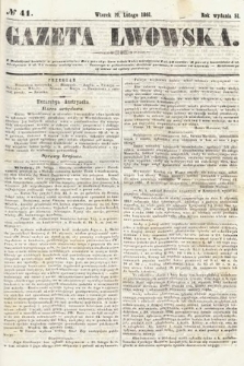 Gazeta Lwowska. 1861, nr 41