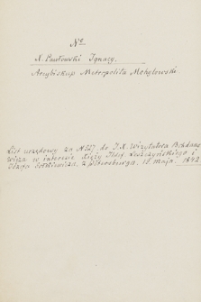Autografy nowsze ze zbioru Władysława Górskiego. T. 10, Pawłowski - Przyborowski