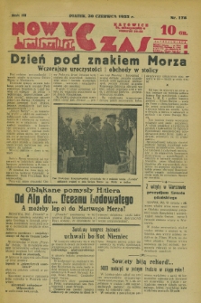 Nowy Czas. R.3, nr 178 (30 czerwca 1933)