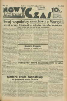 Nowy Czas. R.4, nr 268 (13 października 1934)