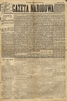 Gazeta Narodowa. 1878, nr 147