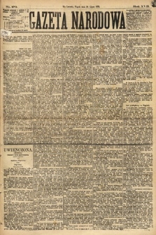Gazeta Narodowa. 1878, nr 170