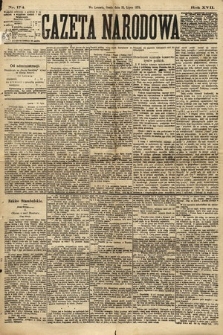 Gazeta Narodowa. 1878, nr 174