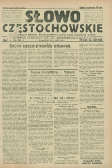 Słowo Częstochowskie : dziennik polityczny, społeczny i literacki, poświęcony sprawom miasta Częstochowy i powiatu. R.1, nr 93 (8 lipca 1931)