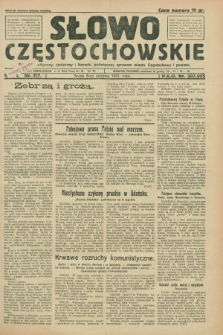 Słowo Częstochowskie : dziennik polityczny, społeczny i literacki, poświęcony sprawom miasta Częstochowy i powiatu. R.1, nr 117 (5 sierpnia 1931)