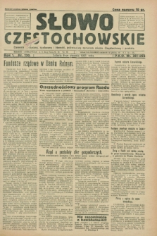 Słowo Częstochowskie : dziennik polityczny, społeczny i literacki, poświęcony sprawom miasta Częstochowy i powiatu. R.1, nr 120 (8 sierpnia 1931)