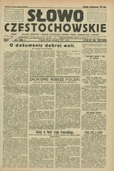 Słowo Częstochowskie : dziennik polityczny, społeczny i literacki, poświęcony sprawom miasta Częstochowy i powiatu. R.1, nr 130 (21 sierpnia 1931)