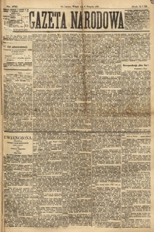 Gazeta Narodowa. 1878, nr 179