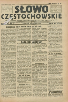 Słowo Częstochowskie : dziennik polityczny, społeczny i literacki, poświęcony sprawom miasta Częstochowy i powiatu. R.1, nr 152 (16 września 1931)