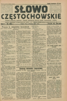 Słowo Częstochowskie : dziennik polityczny, społeczny i literacki, poświęcony sprawom miasta Częstochowy i powiatu. R.1, nr 202 (13 listopada 1931)