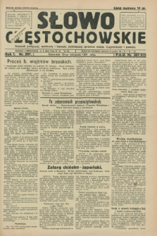 Słowo Częstochowskie : dziennik polityczny, społeczny i literacki, poświęcony sprawom miasta Częstochowy i powiatu. R.1, nr 207 (19 listopada 1931)