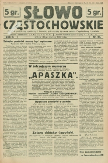 Słowo Częstochowskie : dziennik polityczny, społeczny i literacki, poświęcony sprawom miasta Częstochowy i powiatu. R.2, nr 24 (30 stycznia 1932)