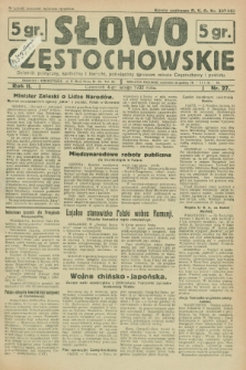Słowo Częstochowskie : dziennik polityczny, społeczny i literacki, poświęcony sprawom miasta Częstochowy i powiatu. R.2, nr 27 (4 lutego 1932)