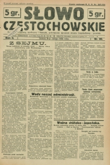 Słowo Częstochowskie : dziennik polityczny, społeczny i literacki, poświęcony sprawom miasta Częstochowy i powiatu. R.2, nr 29 (6 lutego 1932)