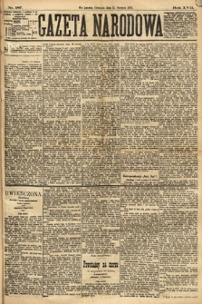 Gazeta Narodowa. 1878, nr 187