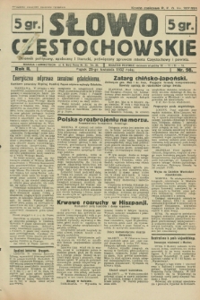 Słowo Częstochowskie : dziennik polityczny, społeczny i literacki, poświęcony sprawom miasta Częstochowy i powiatu. R.2, nr 98 (29 kwietnia 1932)
