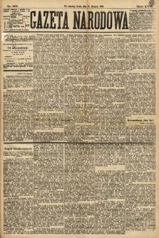 Gazeta Narodowa. 1878, nr 197
