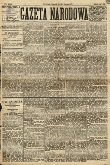 Gazeta Narodowa. 1878, nr 198