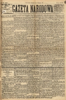 Gazeta Narodowa. 1878, nr 207