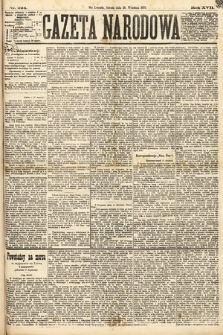 Gazeta Narodowa. 1878, nr 224