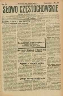 Słowo Częstochowskie : dziennik polityczny, społeczny i literacki. R.4, nr 102 (6 maja 1934)