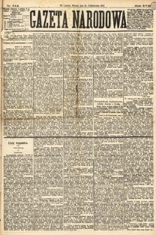 Gazeta Narodowa. 1878, nr 244