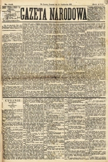 Gazeta Narodowa. 1878, nr 246