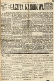 Gazeta Narodowa. 1878, nr 263