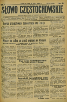 Słowo Częstochowskie : dziennik polityczny, społeczny i literacki. R.5, nr 164 (20 lipca 1935)