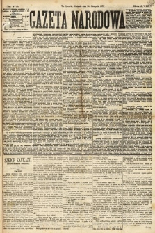 Gazeta Narodowa. 1878, nr 272