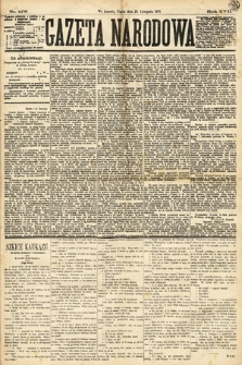 Gazeta Narodowa. 1878, nr 276