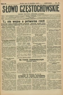 Słowo Częstochowskie : dziennik polityczny, społeczny i literacki. R.6, nr 5 (8 stycznia 1936)