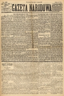 Gazeta Narodowa. 1878, nr 286