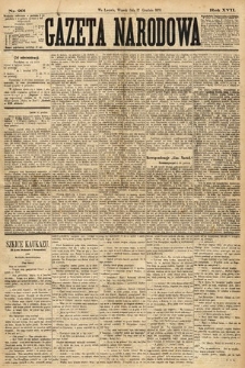 Gazeta Narodowa. 1878, nr 291