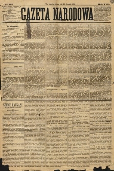 Gazeta Narodowa. 1878, nr 299