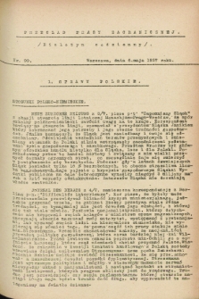 Przegląd Prasy Zagranicznej. 1927, nr 99 (6 maja)