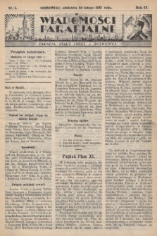 Wiadomości Parafjalne : dodatek do tygodników „Niedziela” i „Przewodnika Katolickiego”. 1937, nr 5
