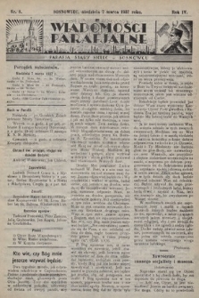 Wiadomości Parafjalne : dodatek do tygodników „Niedziela” i „Przewodnika Katolickiego”. 1937, nr 8