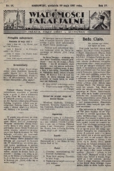 Wiadomości Parafjalne : dodatek do tygodników „Niedziela” i „Przewodnika Katolickiego”. 1937, nr 18