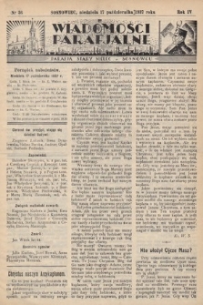 Wiadomości Parafjalne : dodatek do tygodników „Niedziela” i „Przewodnika Katolickiego”. 1937, nr 36