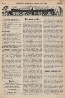 Wiadomości Parafjalne : dodatek do tygodników „Niedziela” i „Przewodnika Katolickiego”. 1936, nr 4