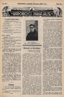 Wiadomości Parafjalne : dodatek do tygodników „Niedziela” i „Przewodnika Katolickiego”. 1936, nr 12