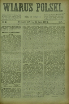 Wiarus Polski. R.4, nr 83 (21 lipca 1894)